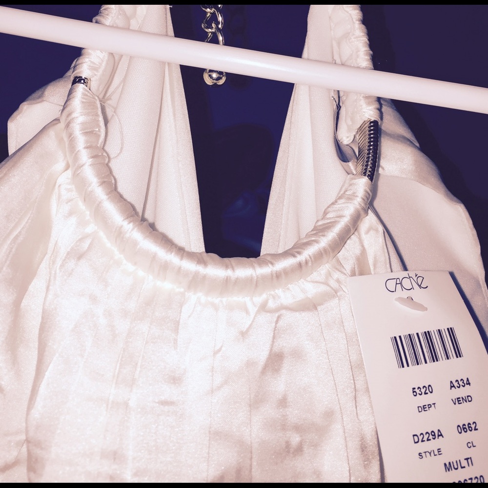 - Cache silk dress never worn it